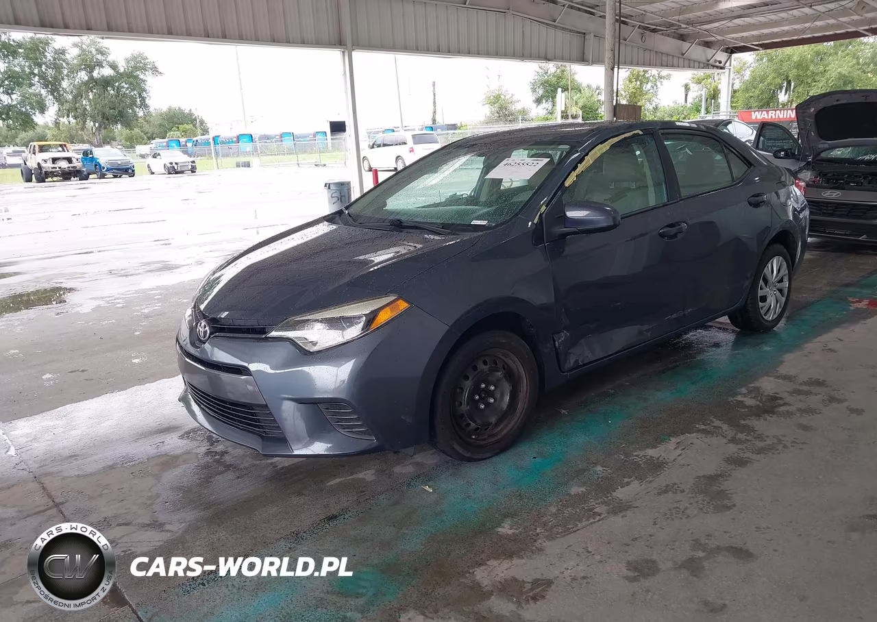 2015 Toyota Corolla Le VIN:2T1BURHE8FC413283 - 2