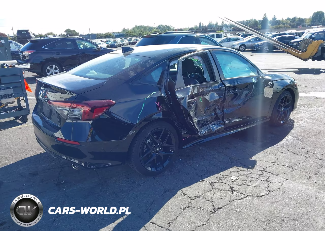 2026 Honda Civic Sport VIN:2HGFE2F58TH594283 - 4