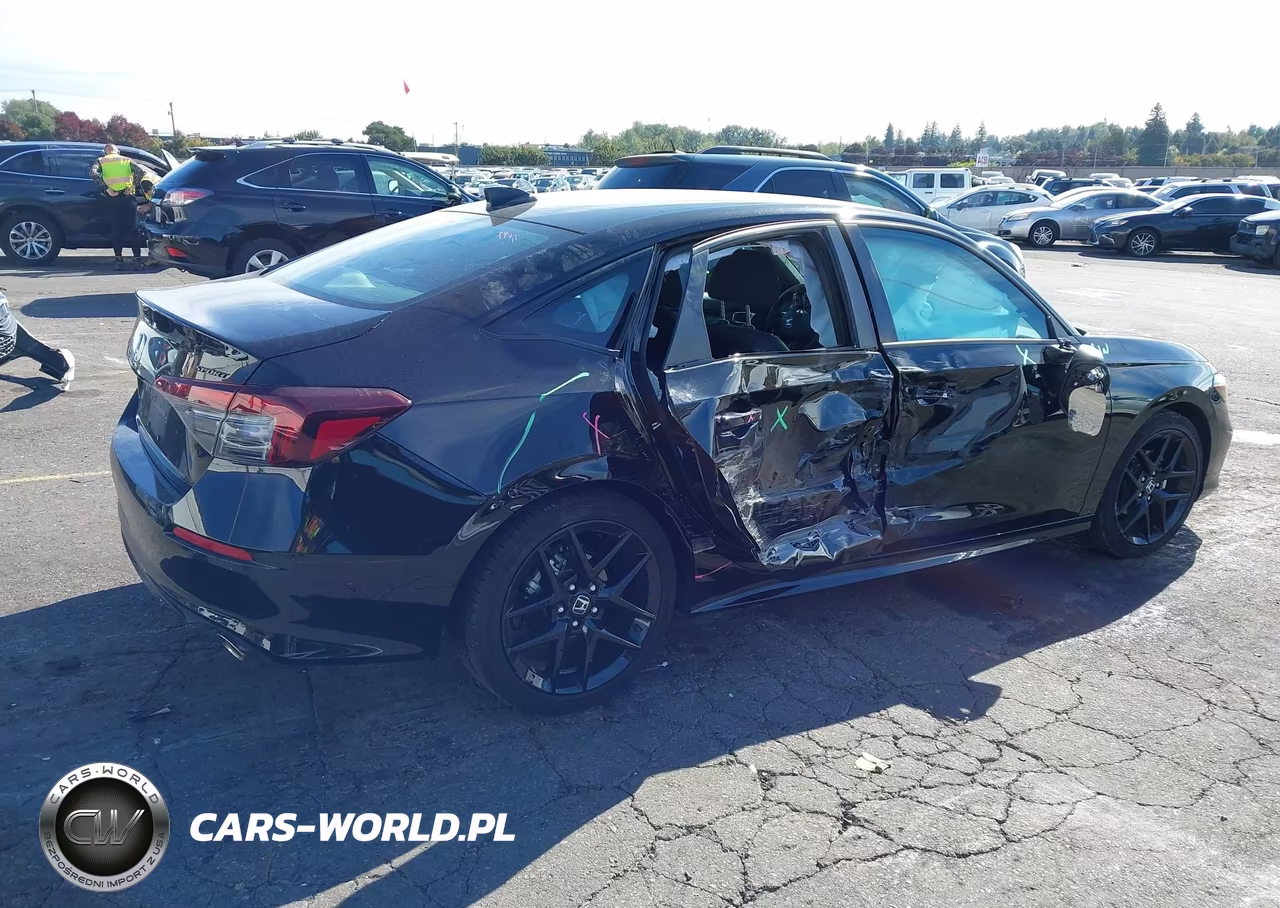 2026 Honda Civic Sport VIN:2HGFE2F58TH594283 - 6