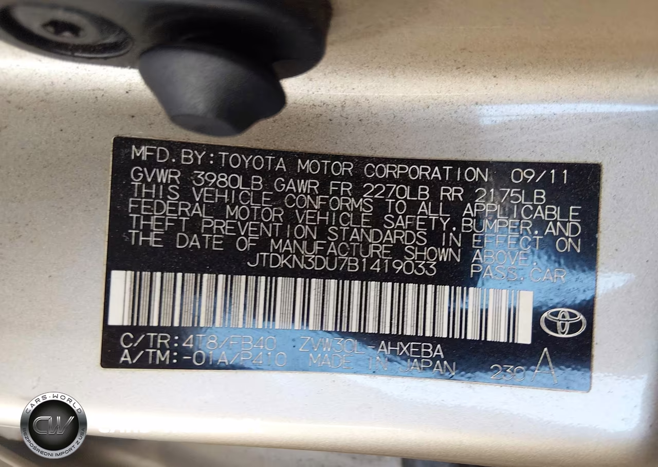 2011 Toyota Prius Three VIN:JTDKN3DU7B1419033 - 18
