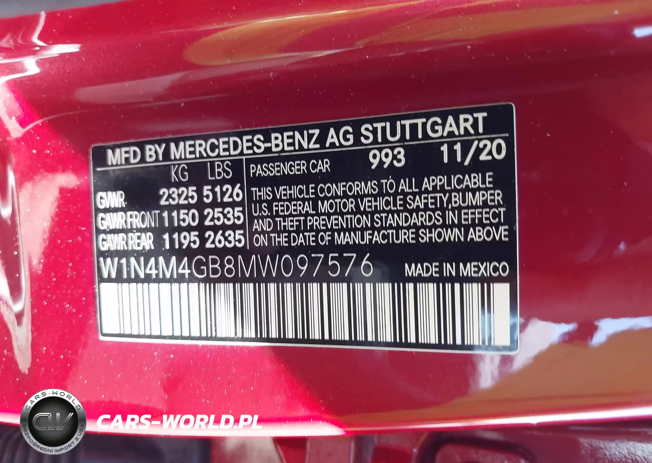 2021 Mercedes-Benz Glb 250 VIN:W1N4M4GB8MW097576 - 9