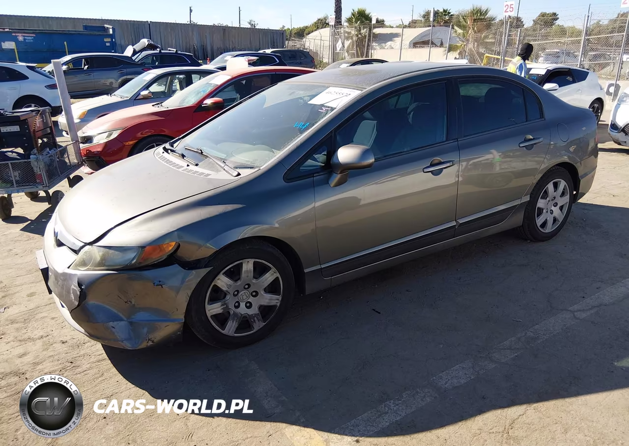 2008 Honda Civic Lx VIN:2HGFA16538H327436 - 2