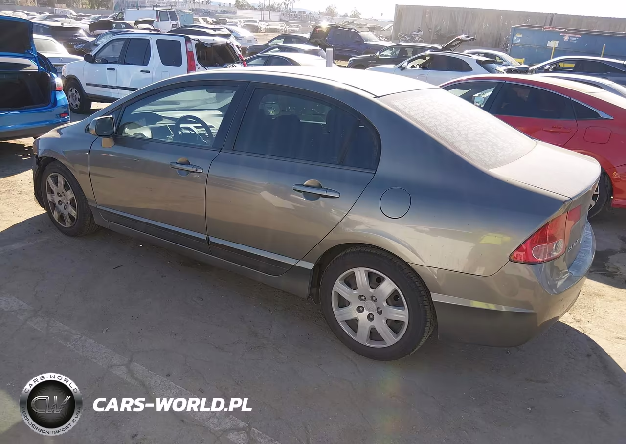 2008 Honda Civic Lx VIN:2HGFA16538H327436 - 3