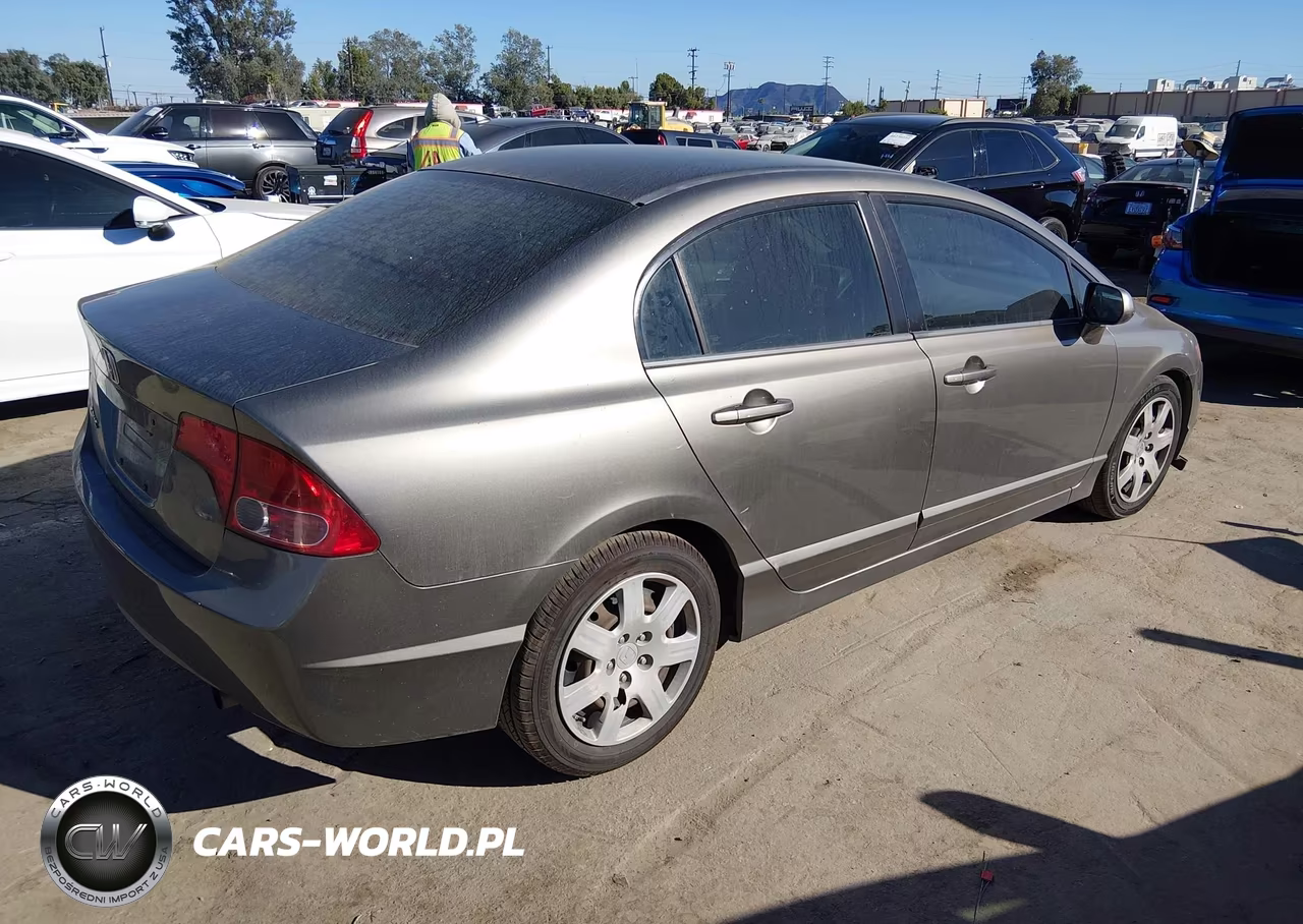 2008 Honda Civic Lx VIN:2HGFA16538H327436 - 4