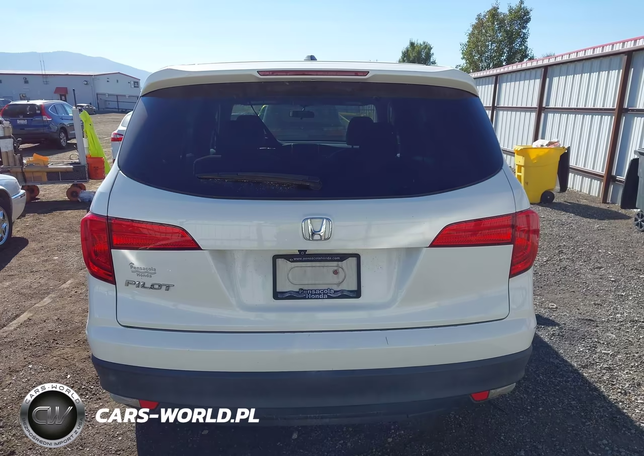 2017 Honda Pilot Ex VIN:5FNYF5H31HB035317 - 17