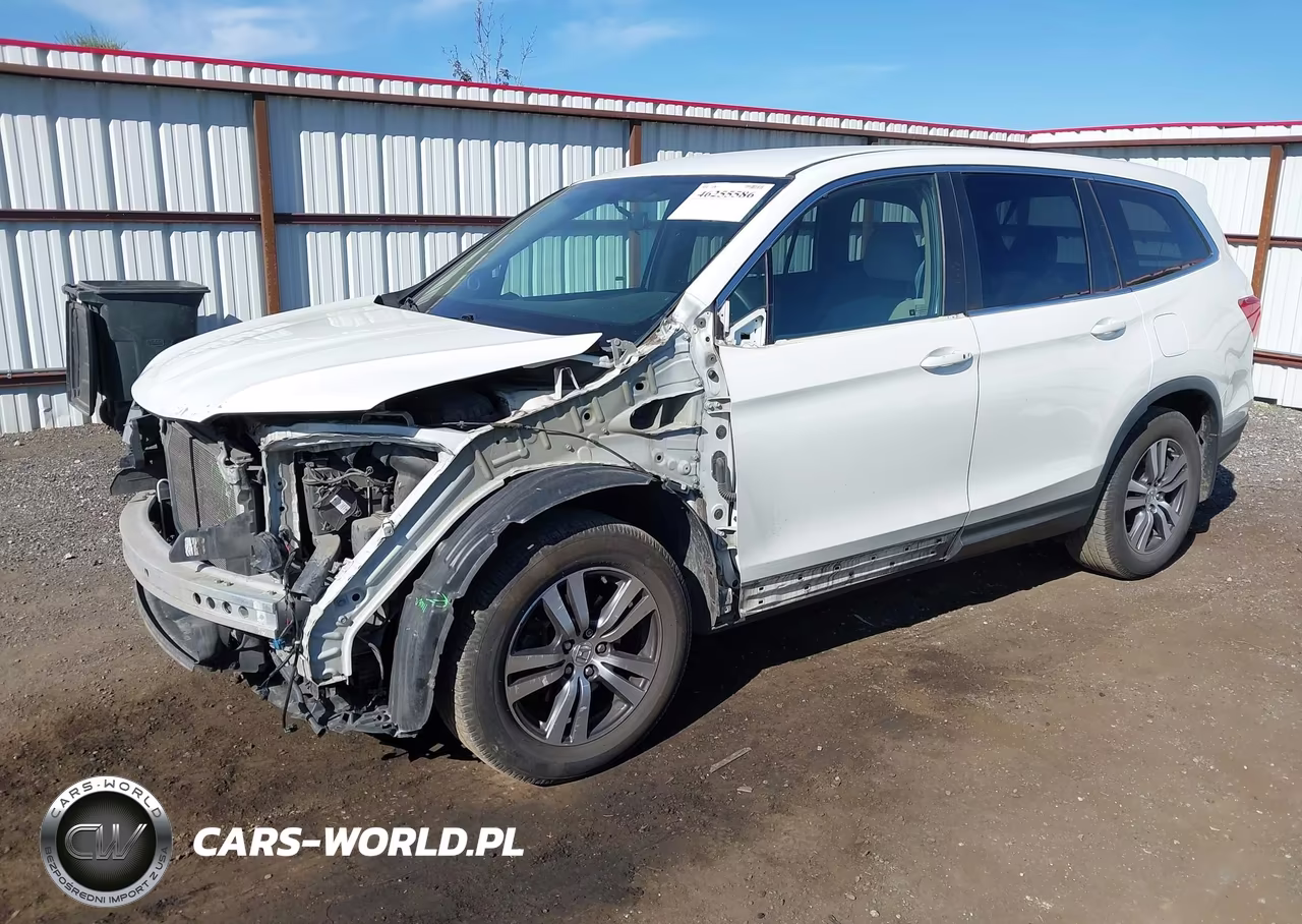 2017 Honda Pilot Ex VIN:5FNYF5H31HB035317 - 2