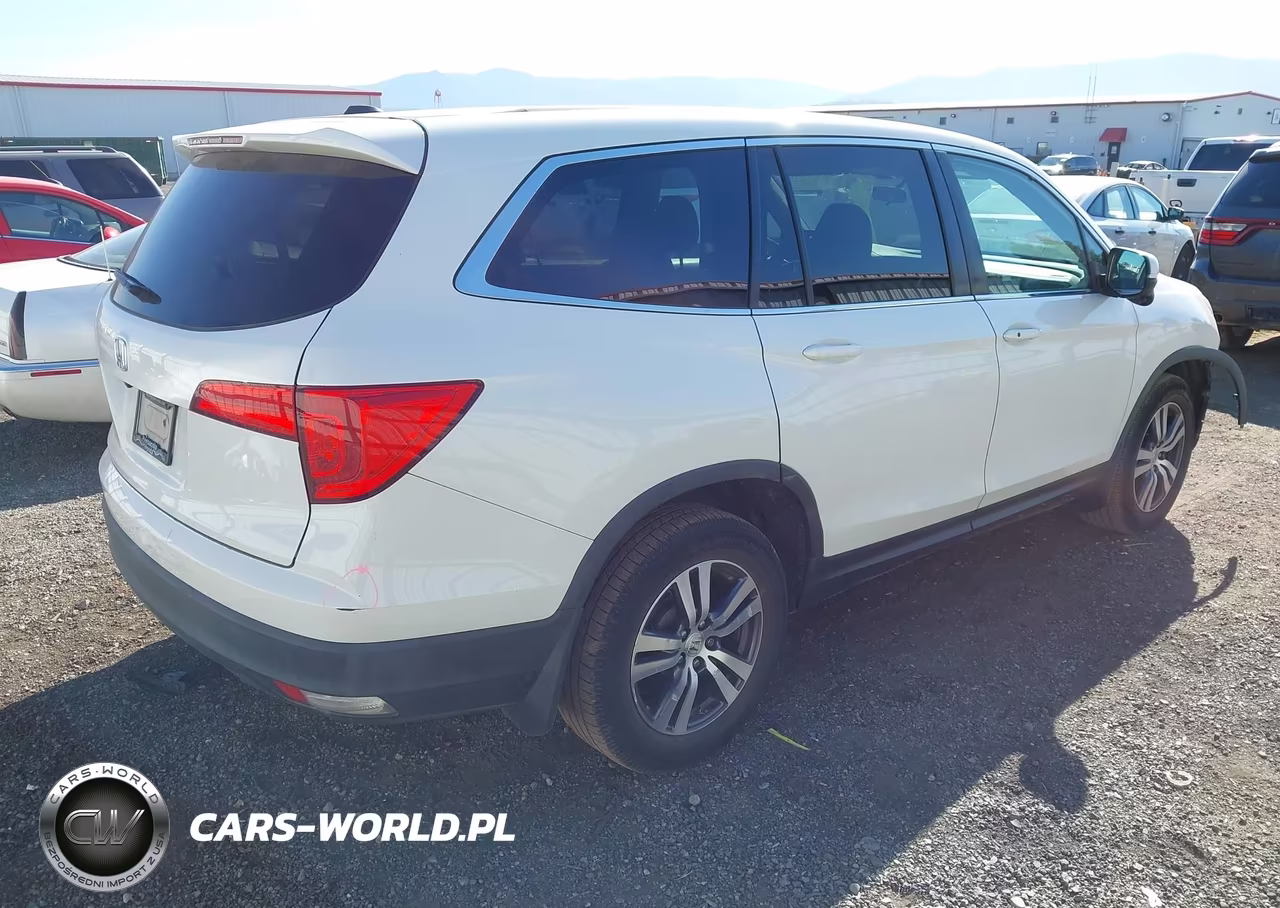 2017 Honda Pilot Ex VIN:5FNYF5H31HB035317 - 4
