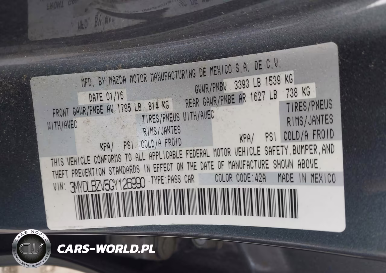 2016 Scion Ia VIN:3MYDLBZV5GY126990 - 9