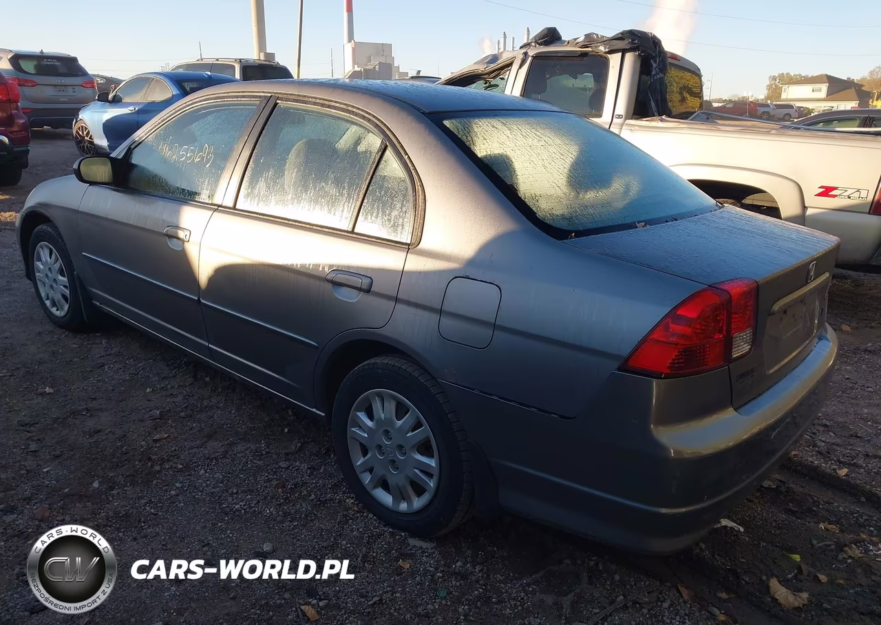 2004 Honda Civic Lx VIN:1HGES16594L001422 - 3