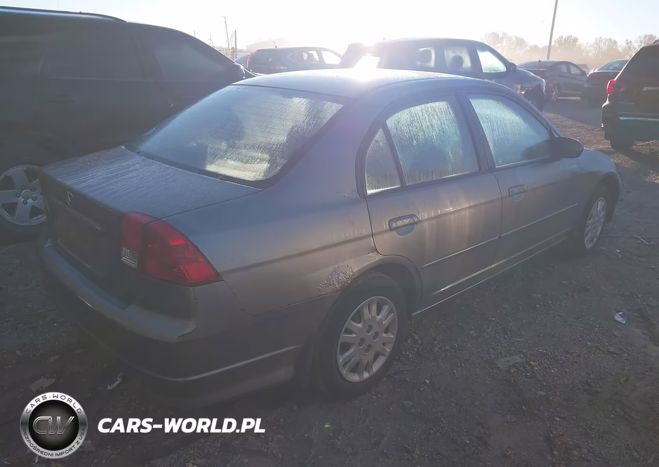 2004 Honda Civic Lx VIN:1HGES16594L001422 - 4