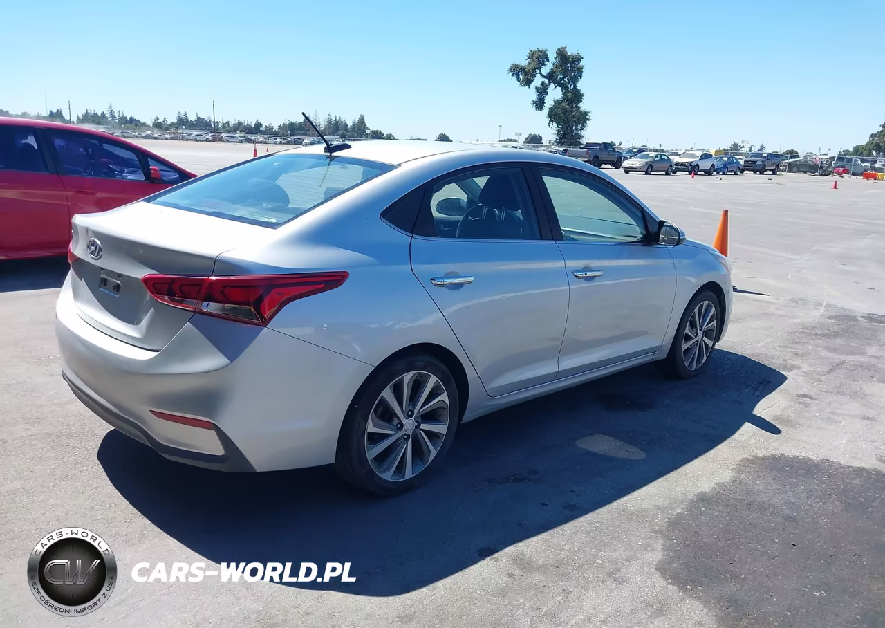 2019 Hyundai Accent Limited VIN:3KPC34A36KE054949 - 4
