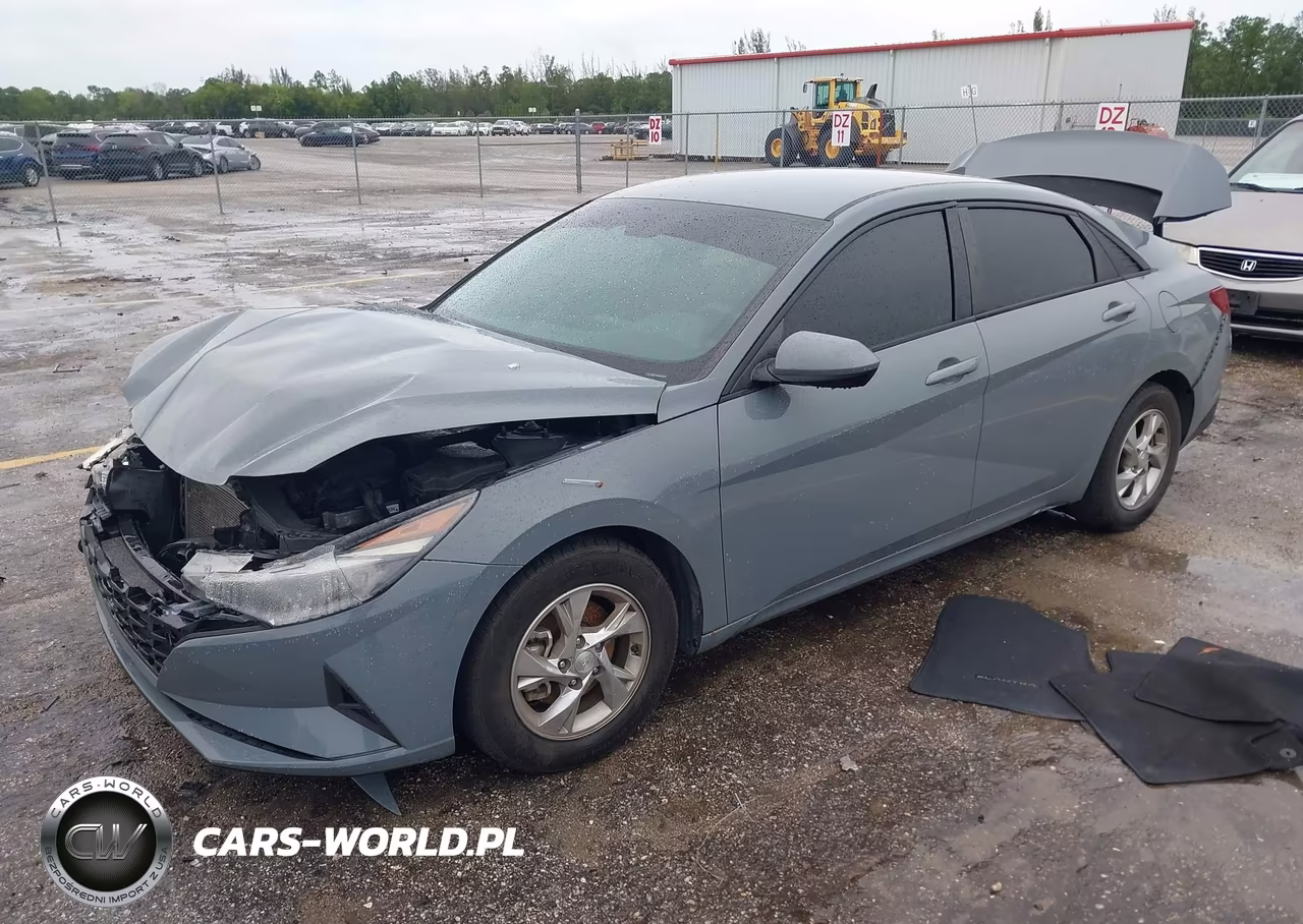 2021 Hyundai Elantra Se VIN:KMHLL4AG7MU213688 - 2