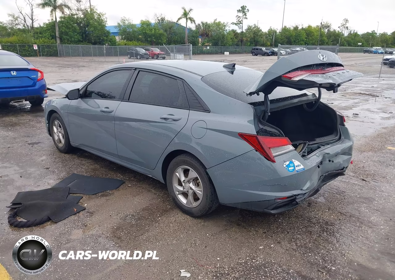 2021 Hyundai Elantra Se VIN:KMHLL4AG7MU213688 - 3
