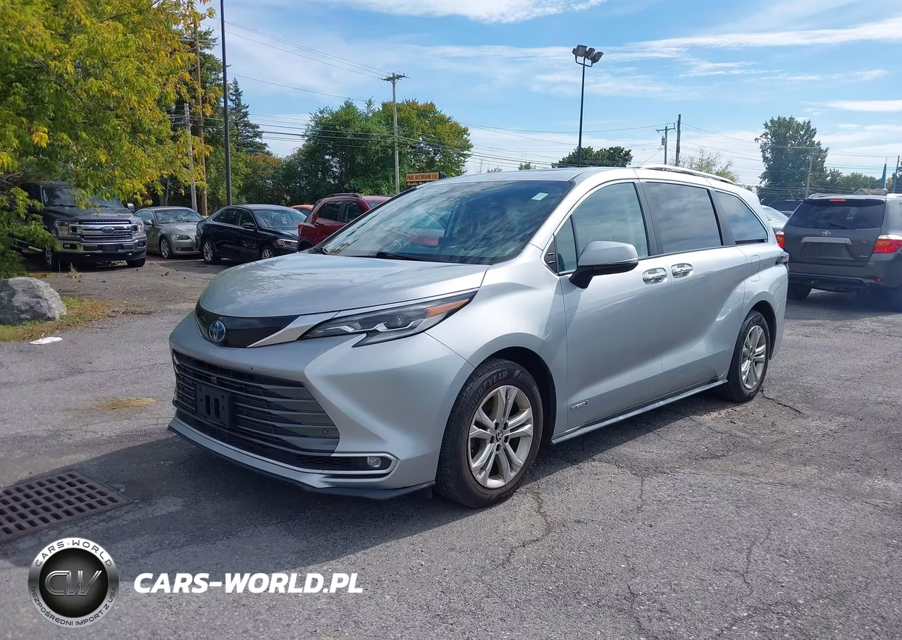 2021 Toyota Sienna Platinum VIN:5TDESKFC0MS004730 - 2