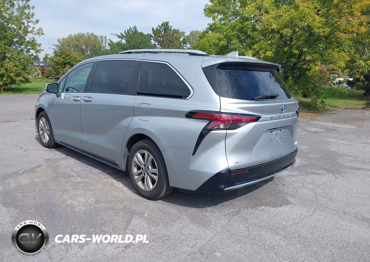 2021 Toyota Sienna Platinum VIN:5TDESKFC0MS004730 - 3