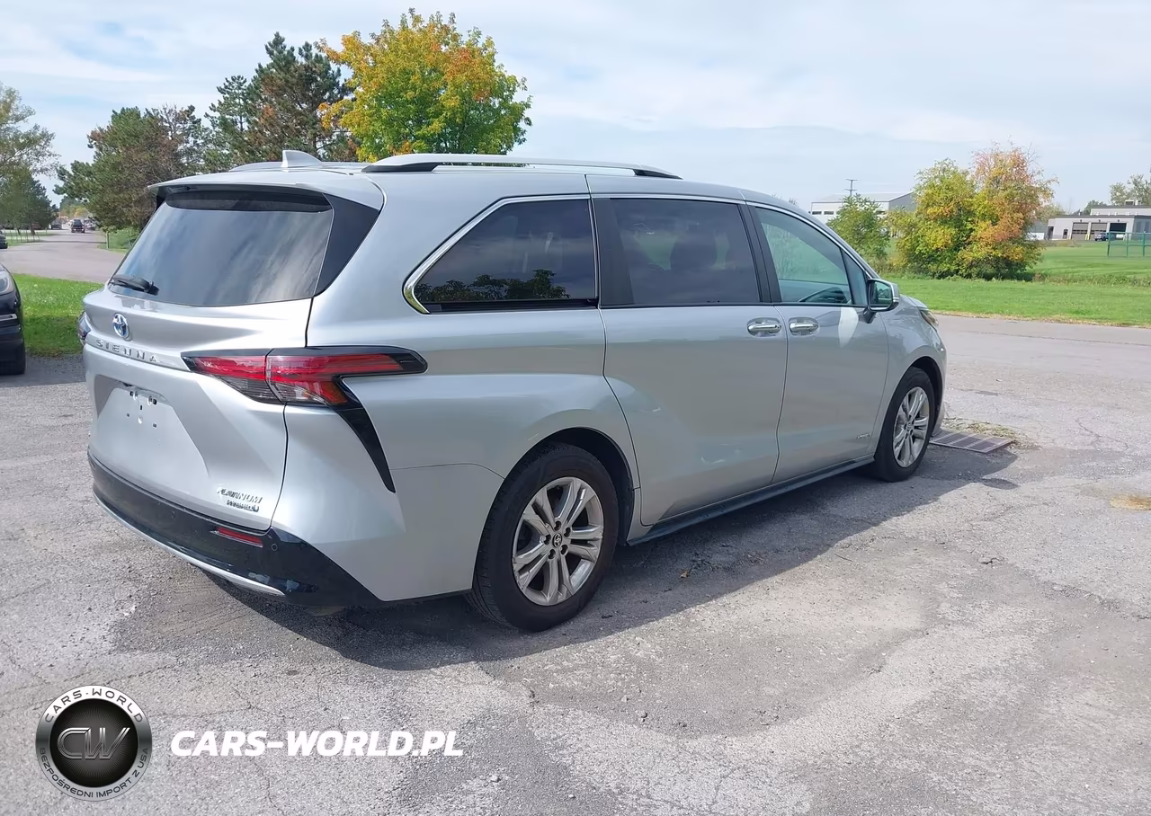 2021 Toyota Sienna Platinum VIN:5TDESKFC0MS004730 - 4