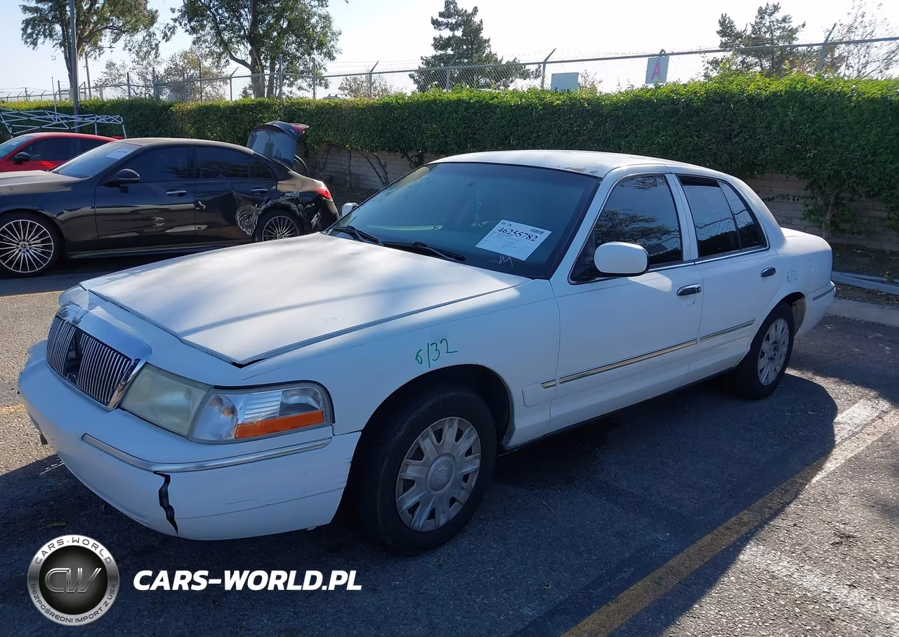 2005 Mercury Grand Marquis Gs VIN:2MEFM74W15X600586 - 2