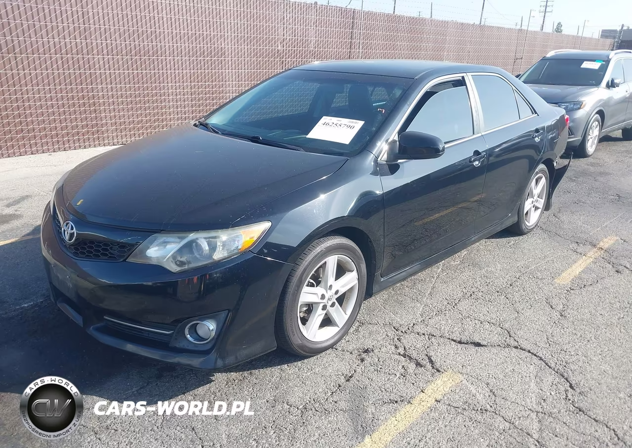 2012 Toyota Camry Se VIN:4T1BF1FK8CU552036 - 2
