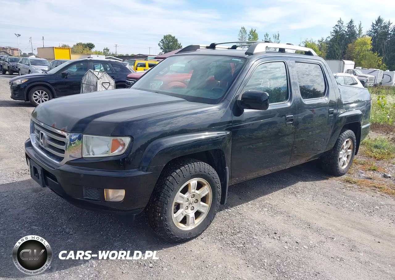 2013 Honda Ridgeline Rts VIN:5FPYK1F43DB002286 - 2