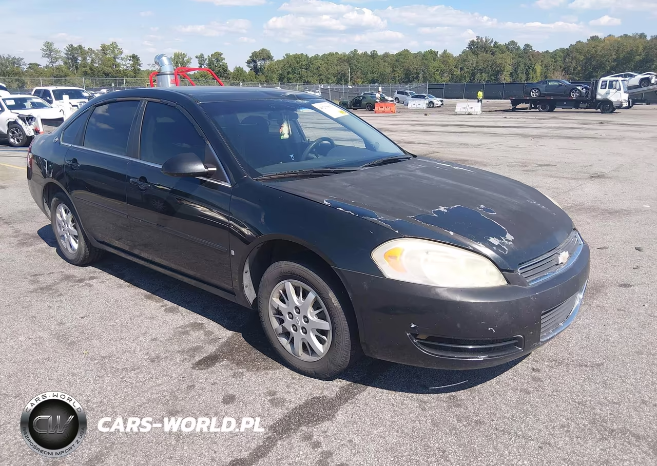 2008 Chevrolet Impala Police Unmarked Police