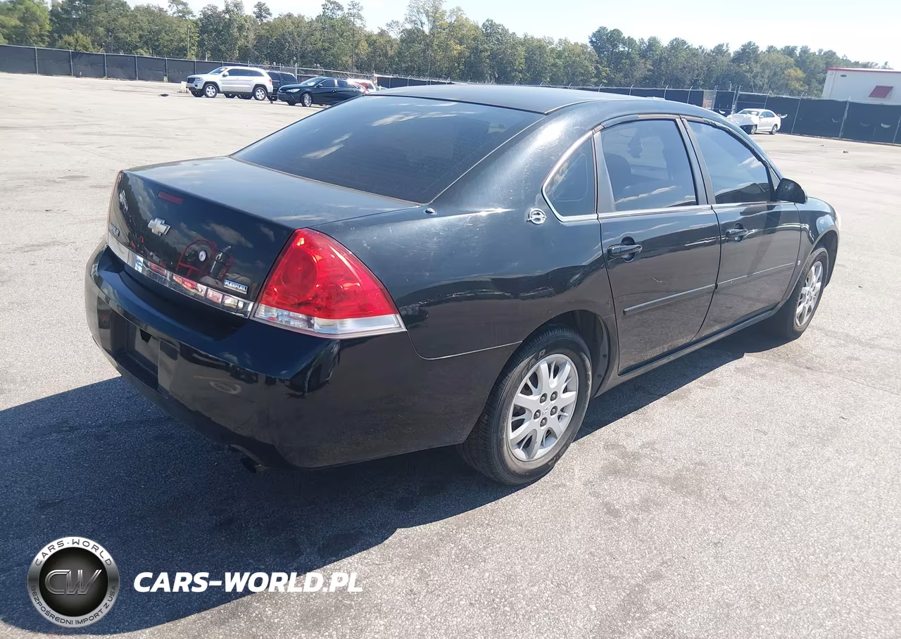 2008 Chevrolet Impala Police Unmarked Police VIN:2G1WS553789182147 - 4