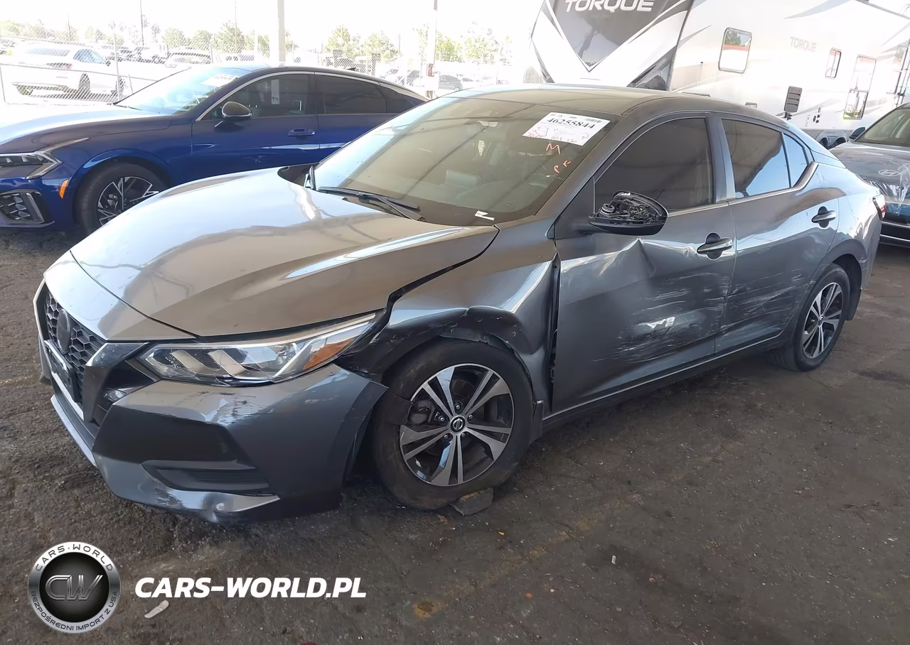 2023 Nissan Sentra Sv Xtronic Cvt VIN:3N1AB8CV1PY276677 - 2