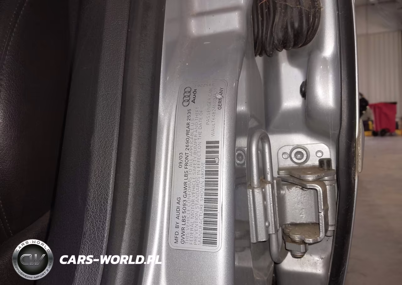2004 Audi A6 3.0 VIN:WAULT64B24N034577 - 9