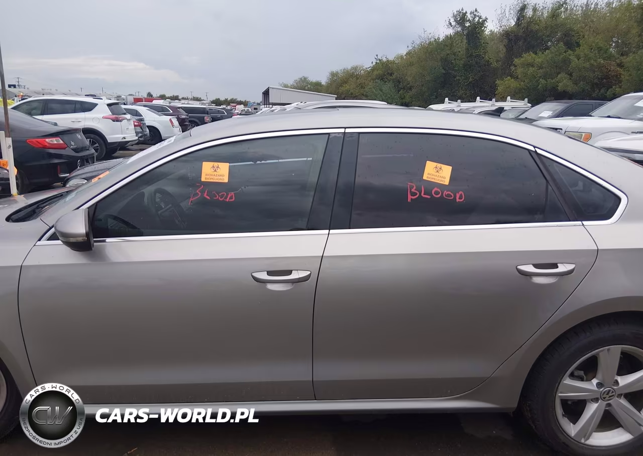 2012 Volkswagen Passat 2.5L Se VIN:1VWBH7A30CC016265 - 14