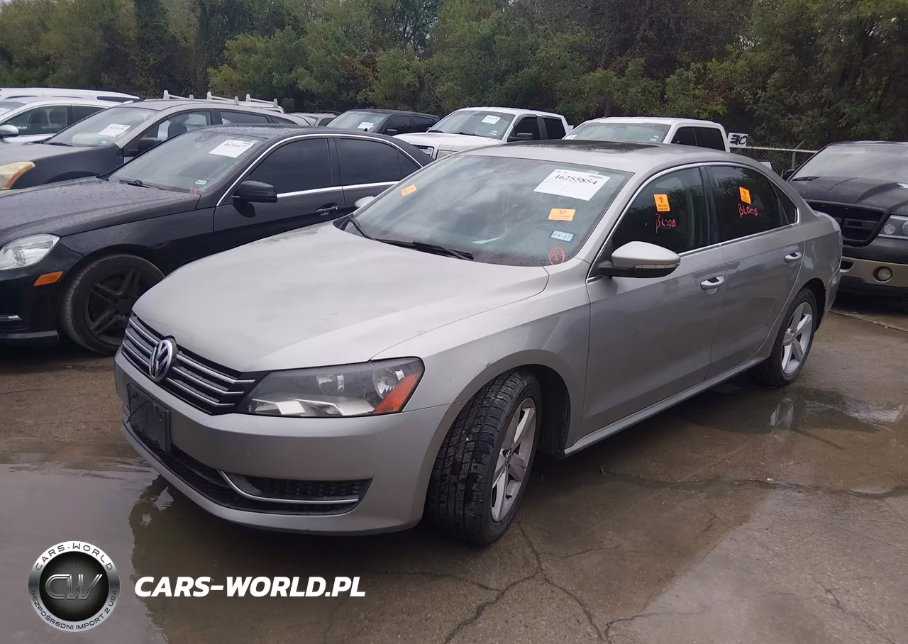 2012 Volkswagen Passat 2.5L Se VIN:1VWBH7A30CC016265 - 2