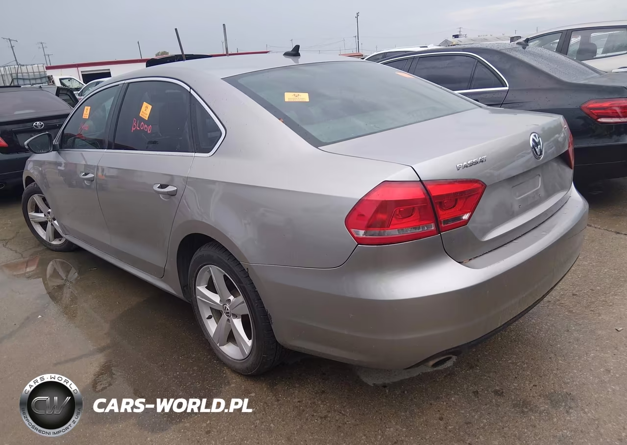 2012 Volkswagen Passat 2.5L Se VIN:1VWBH7A30CC016265 - 3