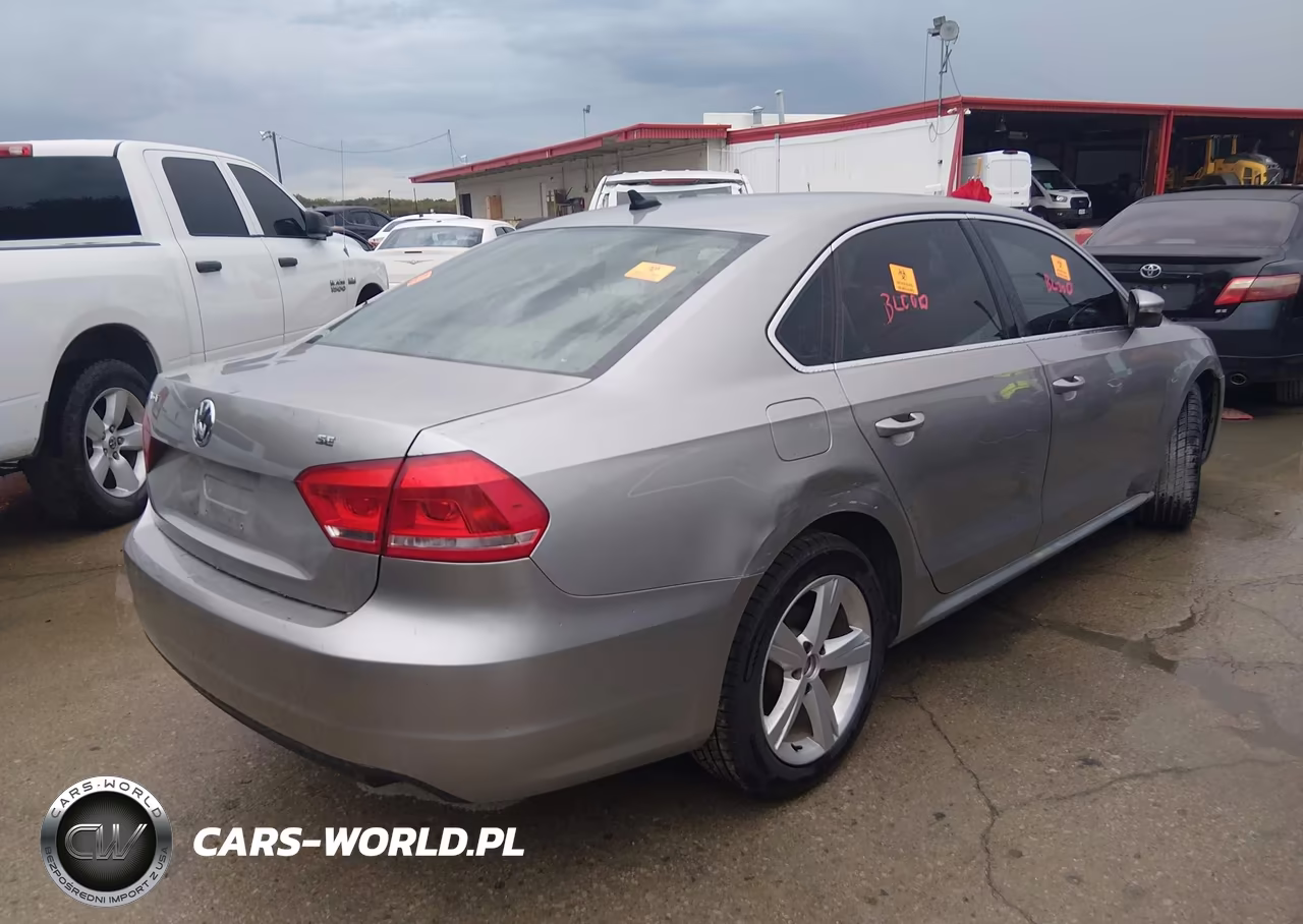 2012 Volkswagen Passat 2.5L Se VIN:1VWBH7A30CC016265 - 4