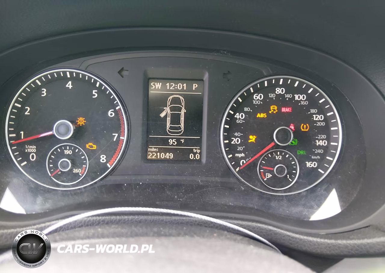 2012 Volkswagen Passat 2.5L Se VIN:1VWBH7A30CC016265 - 7