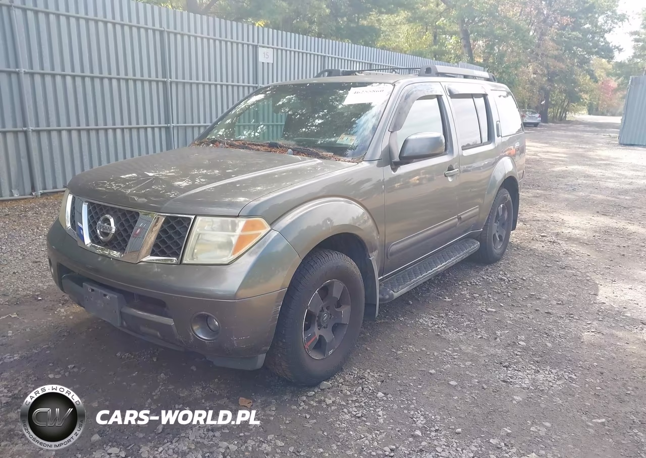 2005 Nissan Pathfinder Se VIN:5N1AR18W95C702330 - 2