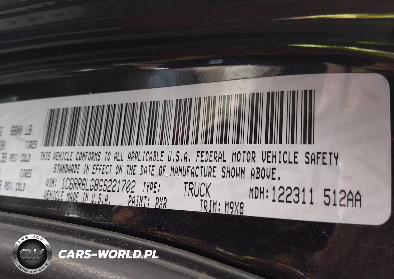 2016 Ram 1500 Big Horn VIN:1C6RR6LG8GS221702 - 9