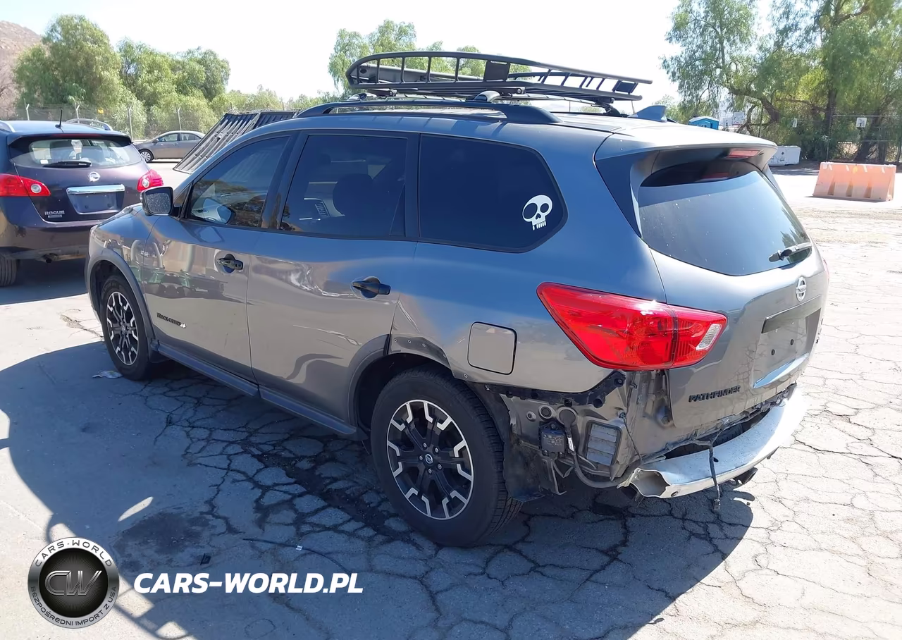 2019 Nissan Pathfinder Sl VIN:5N1DR2MM8KC643872 - 3