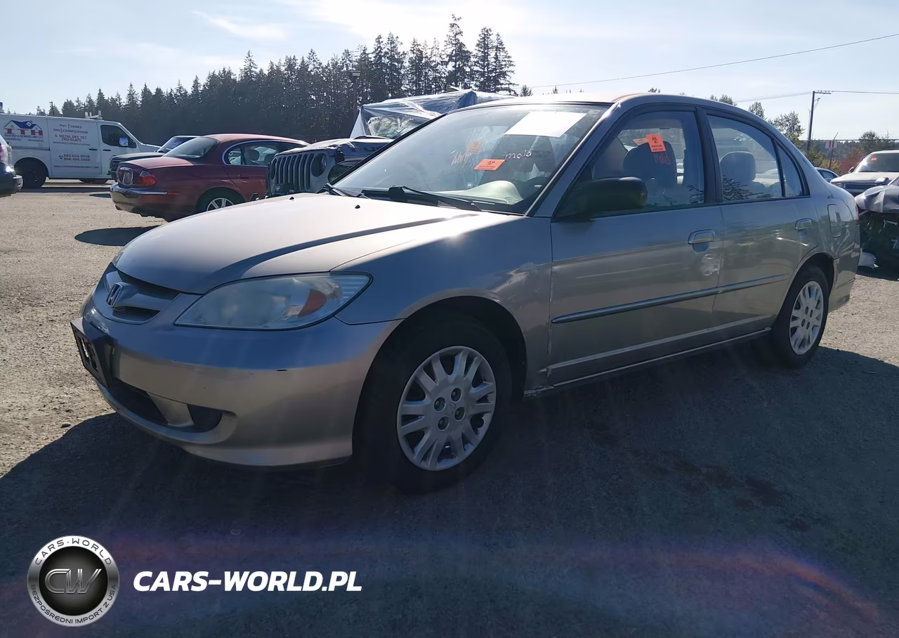 2005 Honda Civic Lx VIN:2HGES16595H615157 - 2