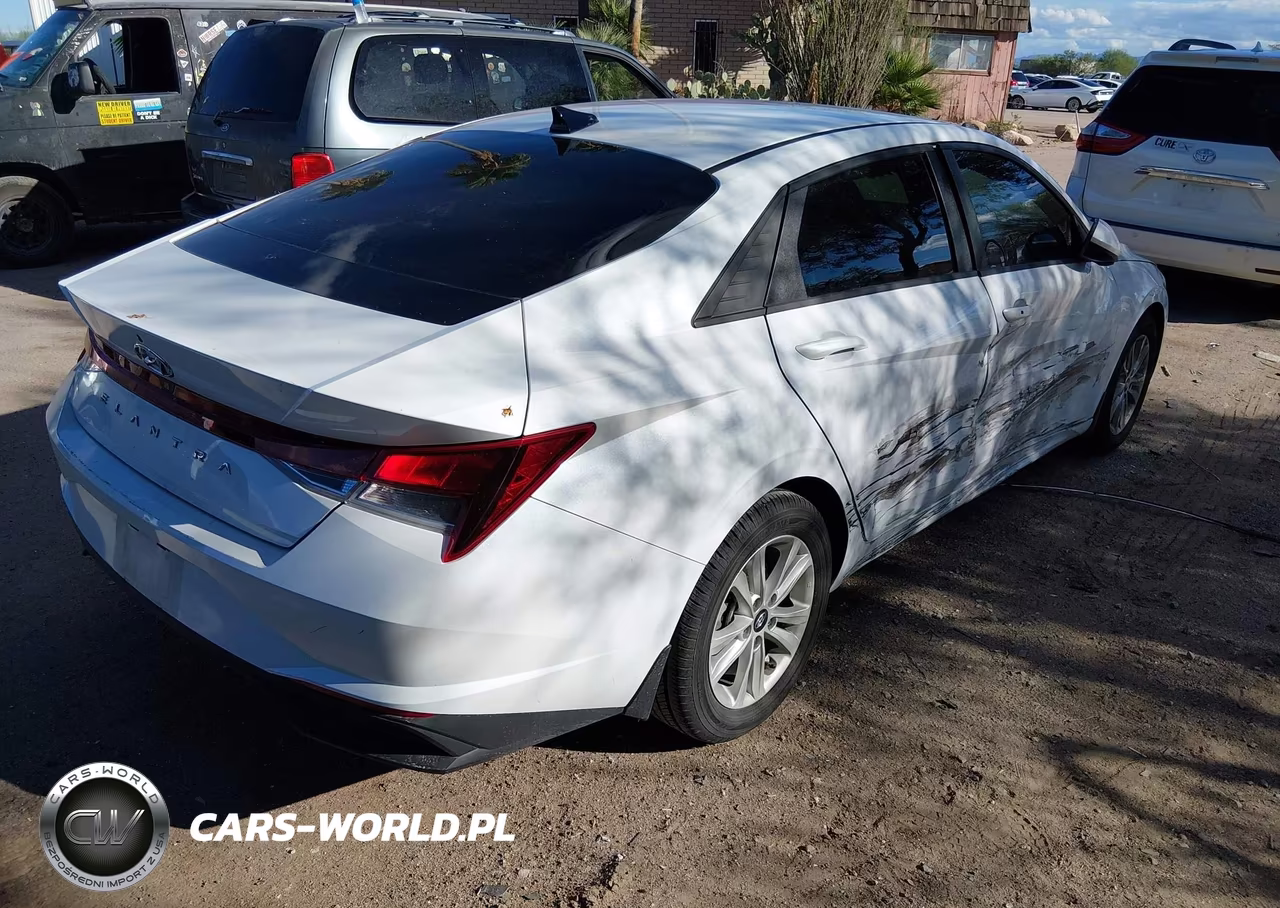 2022 Hyundai Elantra Sel VIN:5NPLS4AG9NH063313 - 4
