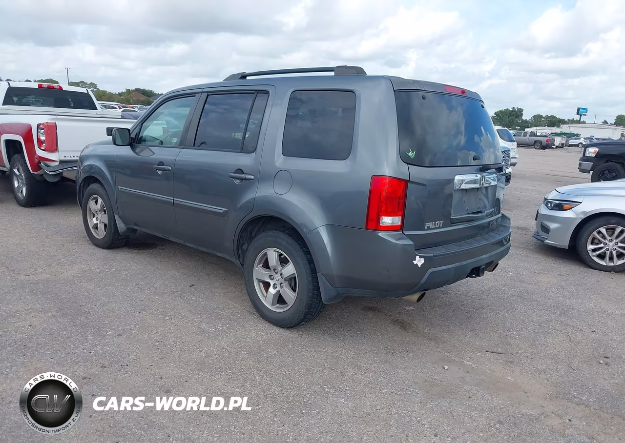 2010 Honda Pilot Ex-L VIN:5FNYF3H50AB011442 - 3