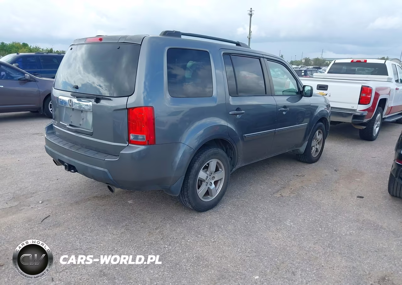 2010 Honda Pilot Ex-L VIN:5FNYF3H50AB011442 - 4