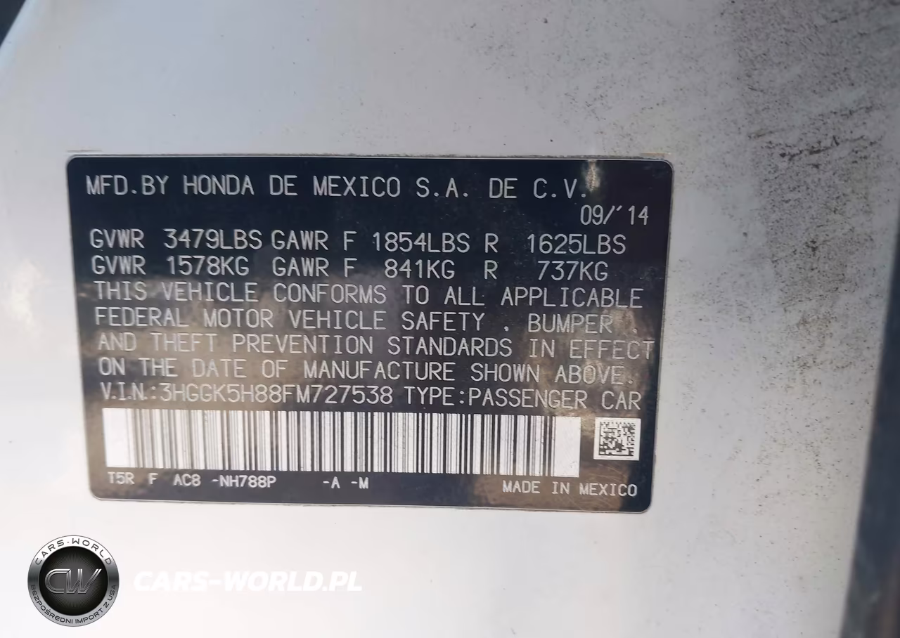 2015 Honda Fit Ex-Ex-L VIN:3HGGK5H88FM727538 - 9