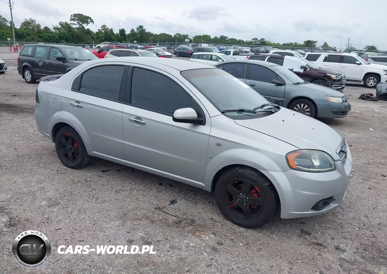 2007 Chevrolet Aveo Lt VIN:KL1TG56687B044819 - 1