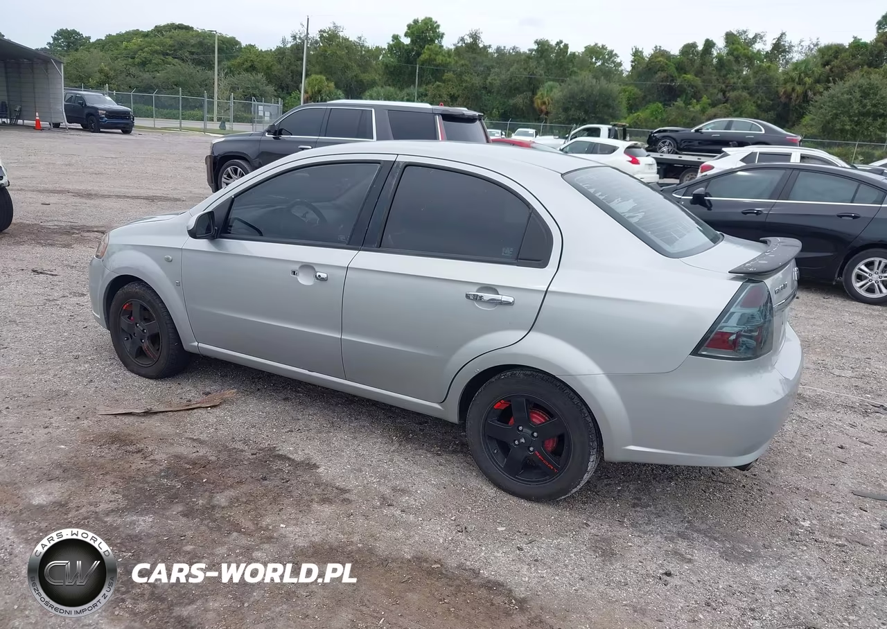 2007 Chevrolet Aveo Lt VIN:KL1TG56687B044819 - 3