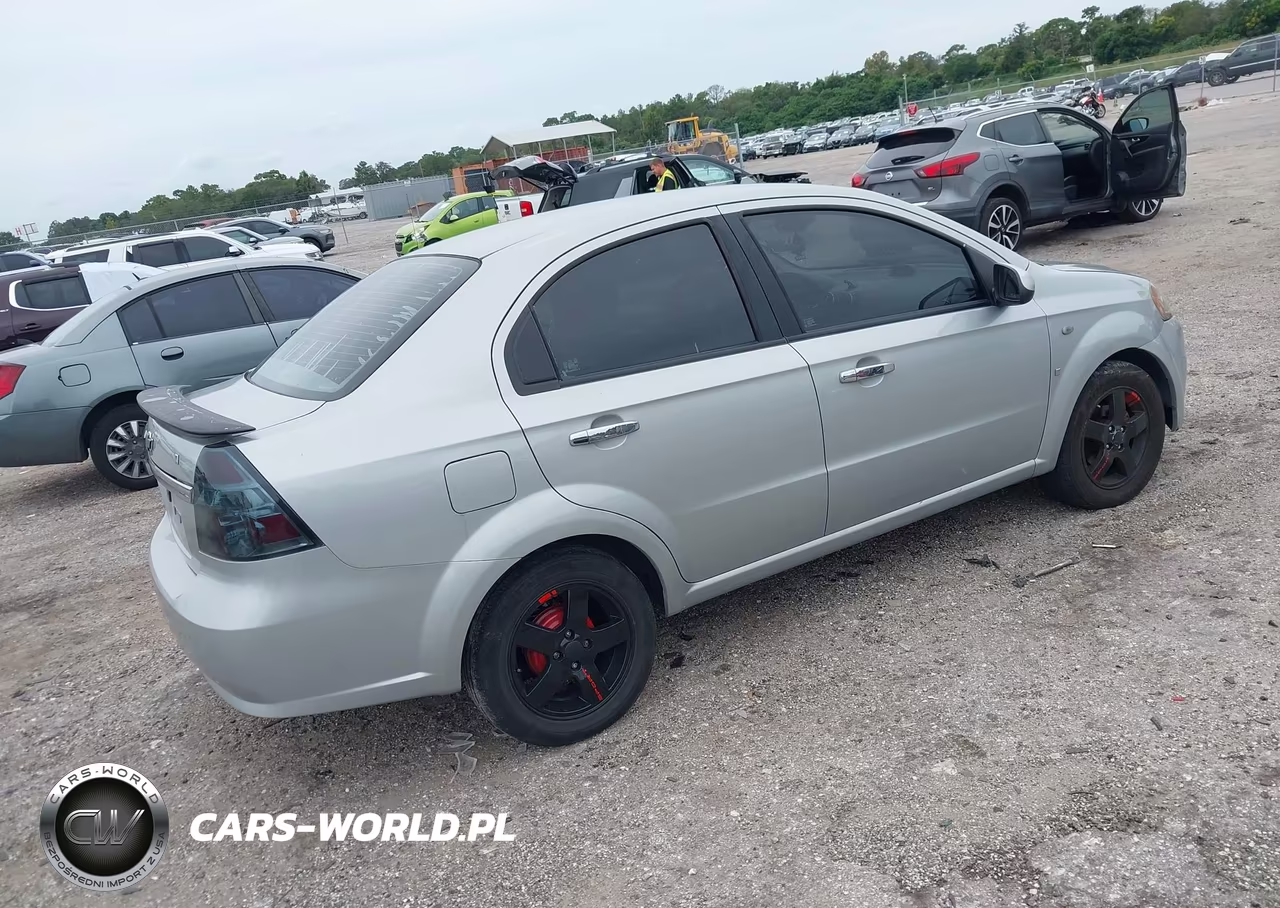 2007 Chevrolet Aveo Lt VIN:KL1TG56687B044819 - 4
