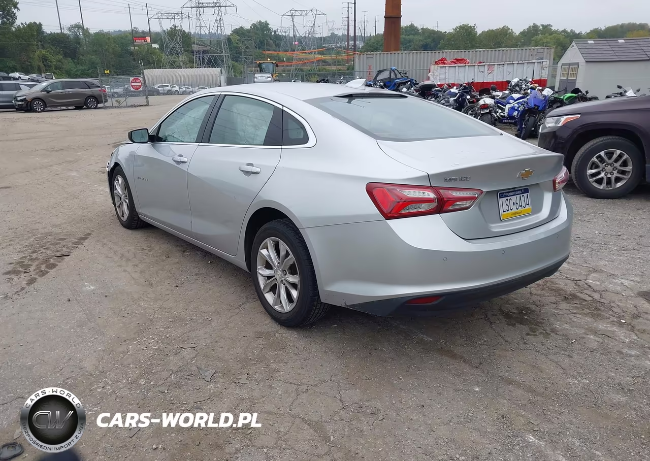 2021 Chevrolet Malibu Fwd Lt VIN:1G1ZD5ST3MF010890 - 3
