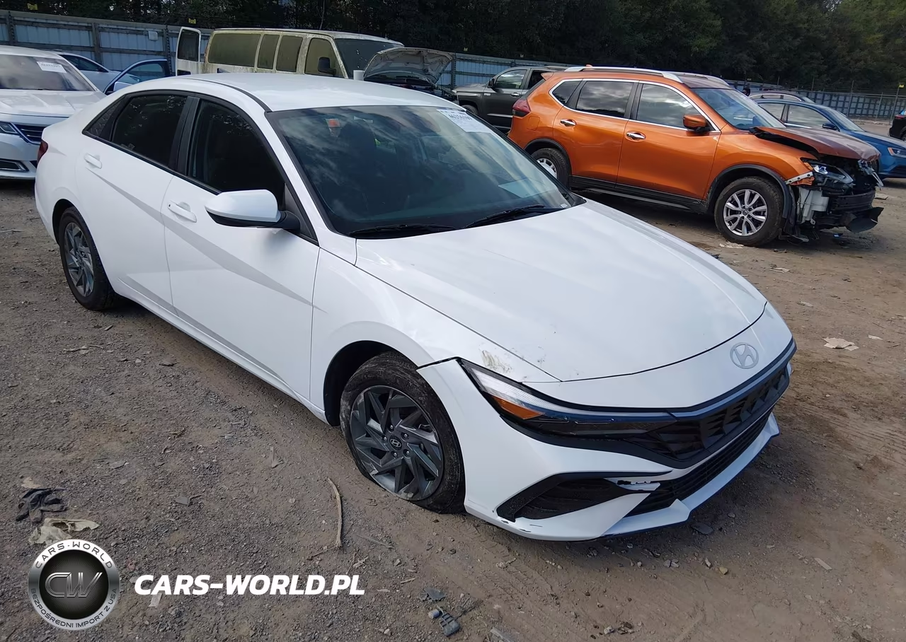 2026 Hyundai Elantra Hybrid Blue