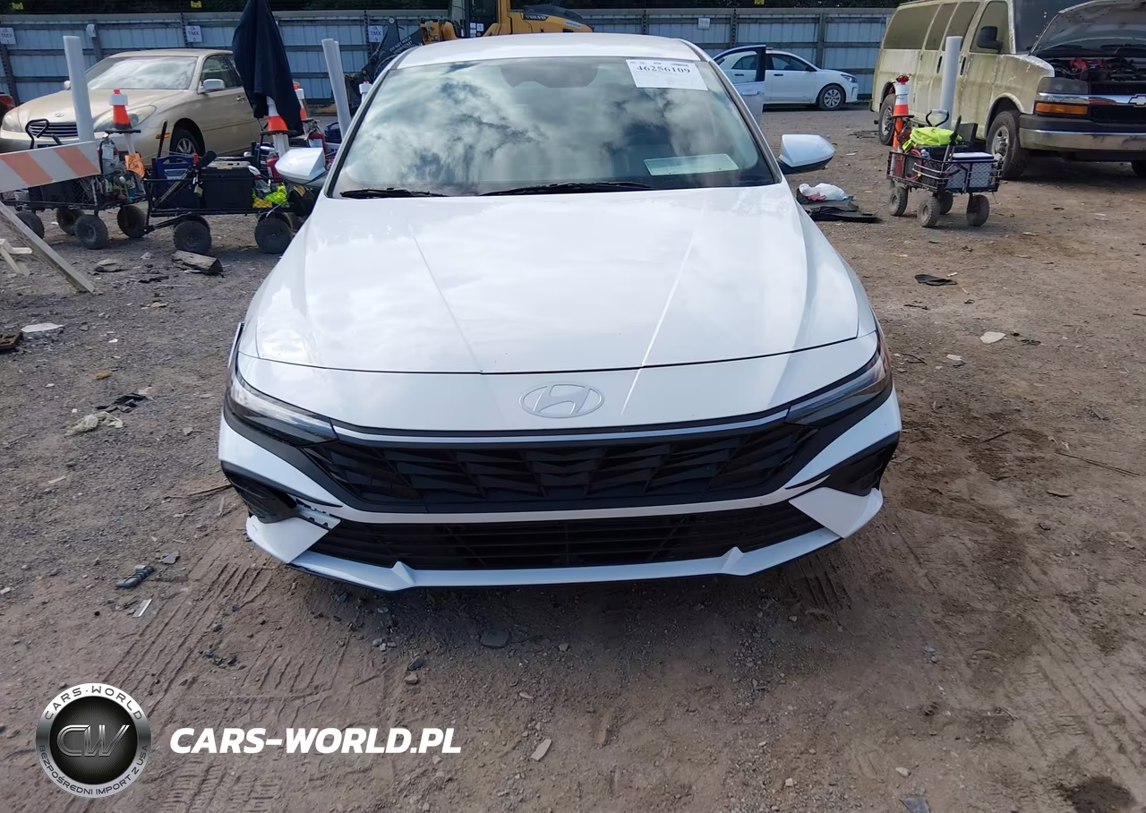 2026 Hyundai Elantra Hybrid Blue VIN:KMHLM4DJ7TU191890 - 12