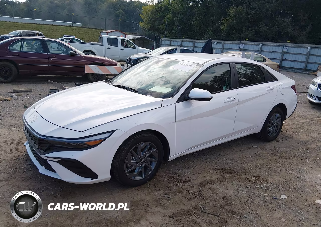 2026 Hyundai Elantra Hybrid Blue VIN:KMHLM4DJ7TU191890 - 2