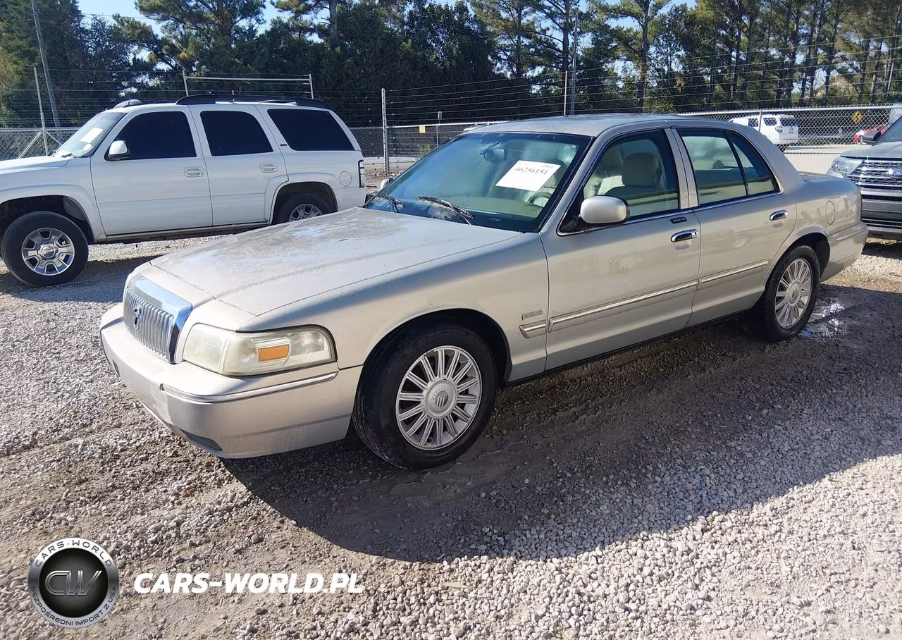 2009 Mercury Grand Marquis Ls (Fleet Only) VIN:2MEHM75V99X628124 - 2