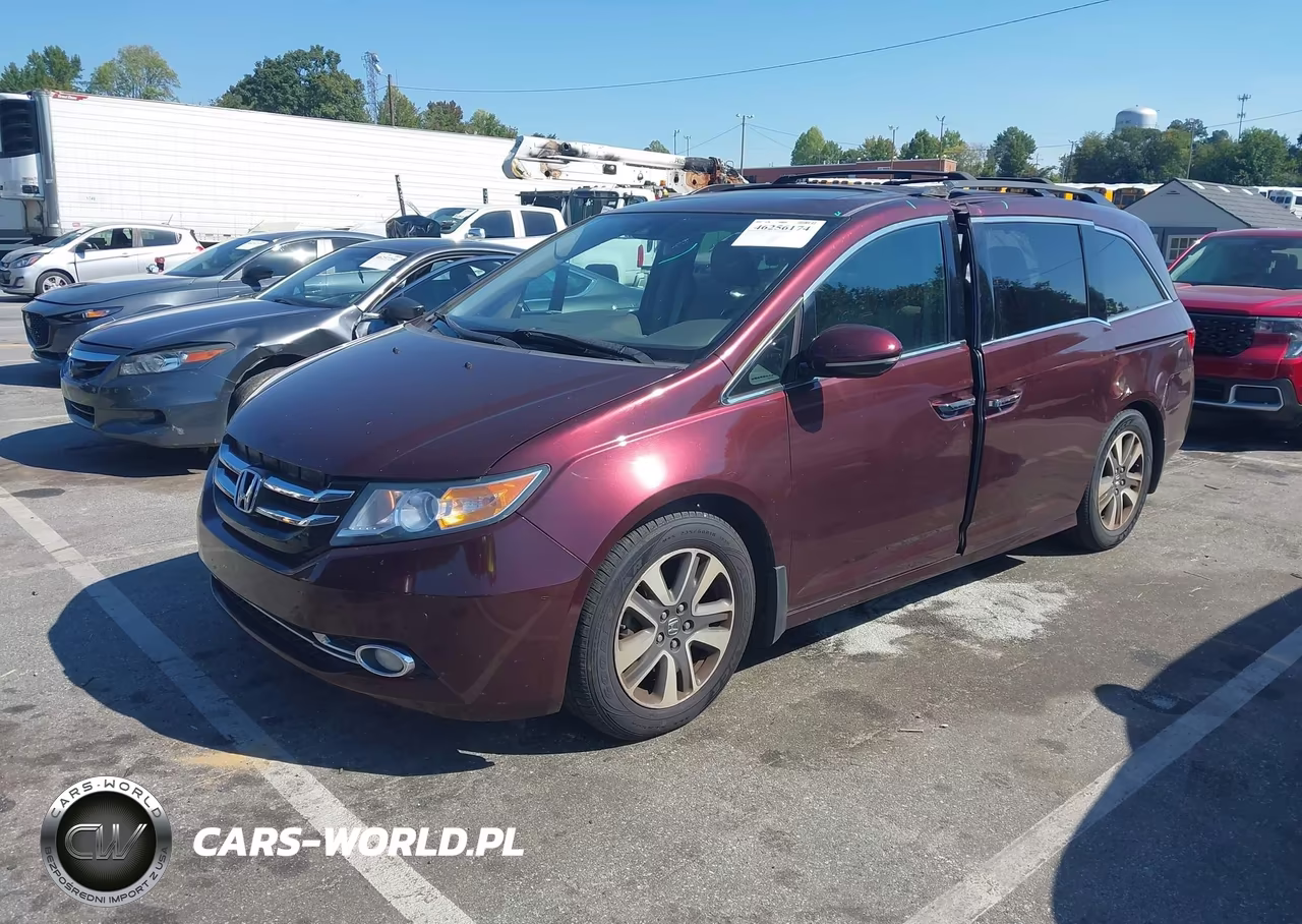 2015 Honda Odyssey Touring-Touring Elite VIN:5FNRL5H97FB082382 - 2
