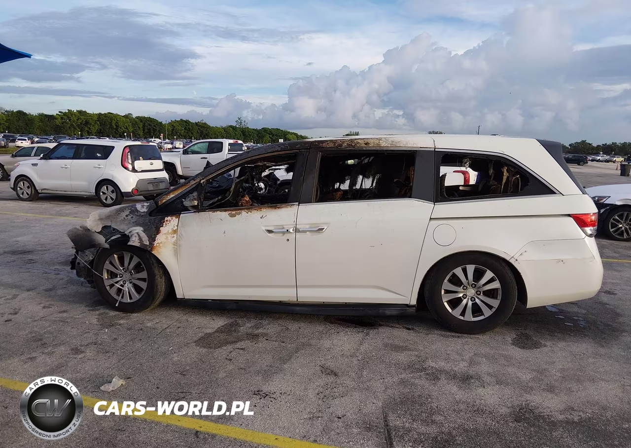 2014 Honda Odyssey Ex-L VIN:5FNRL5H67EB050553 - 14